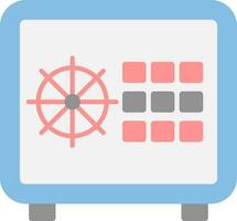 Safe locker Vector Icon Design