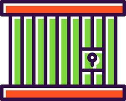 Jail Vector Icon Design