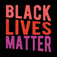 Black Lives Matter vector