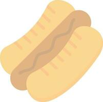 Hot dog Vector Icon Design