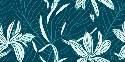 Frangipani Floral Delights. Creating Mesmerizing Patterns for Summer Designs vector