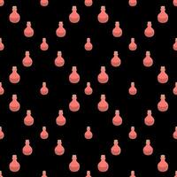 bottles seamless pattern vector