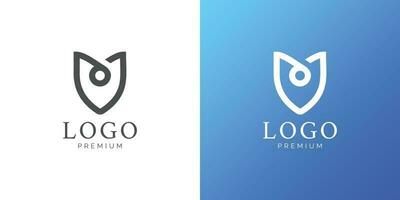 plantilla de diseño de logotipo moderno vector