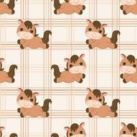 pony seamless pattern perfect for wallpaper, backgrounds, invitations, packaging design projects vector