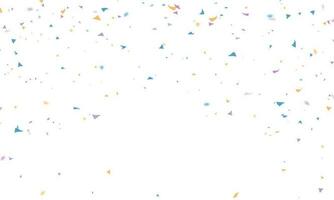 holiday promotion confetti design template, background Celebration Vector illustration