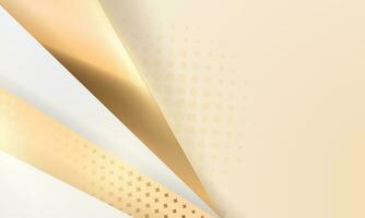 Fondo abstracto cartel de oro blanco belleza con dinámica de lujo vip. vector