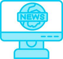 News Report Vector Icon