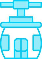 Cableway Vector Icon