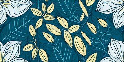 Frangipani Dreamscape. Crafting Whimsical Patterns for Summer Artwork vector