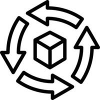 Vector Design Rotation Icon Style