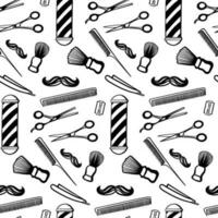 Vintage set barbershop accessoris vector 12670839 Vector Art at Vecteezy