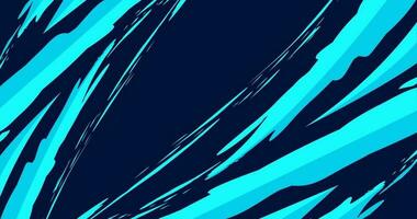 abstract blue sports background with geometric sharp shapes vector
