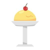 Ice cream cone and bar. pastel and colourful vector