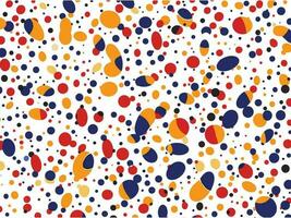 abstract colorful stylized confetti vector