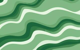 green and white wavy pattern in stock vector, in the style of funky and futuristic, mind-bending patterns vector