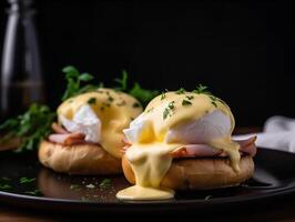 The Engaging Elegance of Egg Benedict photo