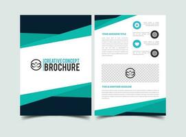 vector modern creative company abstract brochure template