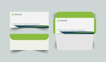 vector modern stylish envelope template design