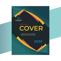 vector creative and  modern book cover design template