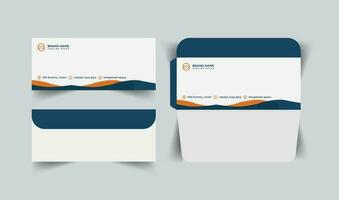 vector modern stylish envelope template design