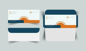 vector modern paper envelope templates design