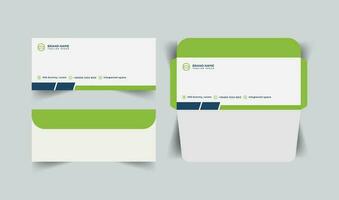 vector modern stylish envelope template design