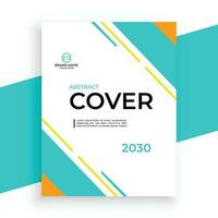 vector creative and  modern book cover design template