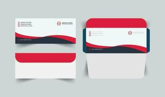 vector modern paper envelope templates design