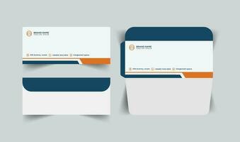 vector modern stylish envelope template design