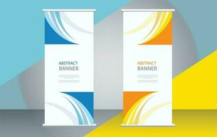 creative and  modern business style mosaic banner set vector