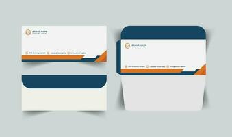 vector modern stylish envelope template design