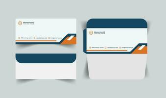 vector modern stylish envelope template design