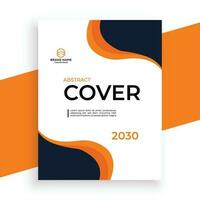 vector creative and  modern book cover design template