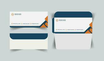 vector modern stylish envelope template design