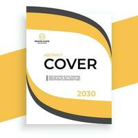 vector creative and  modern book cover design template