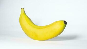 Perfect ripe yellow bananas photo