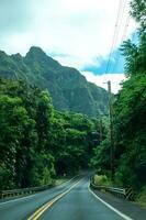 street scenes on island of oahu hawaii photo