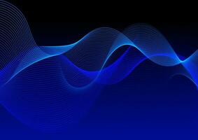 abstract network communications background with flowing lines design vector