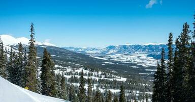 scenic views around breckenridge colorado skiresort town photo