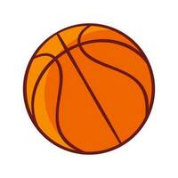 Basketball ball. Cartoon vector