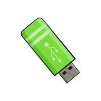 USB flash drive vector