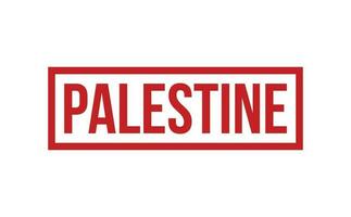 Palestine Rubber Stamp Seal Vector