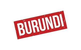 Burundi caucho sello sello vector