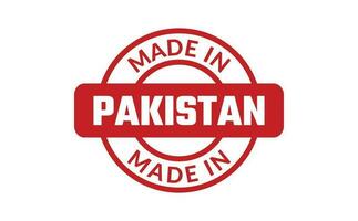 Made In Pakistan Rubber Stamp vector