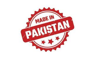 Made In Pakistan Rubber Stamp vector