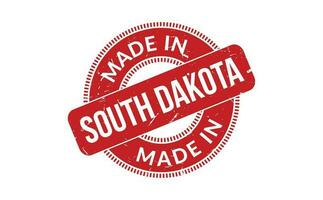 Made In South Dakota Rubber Stamp vector