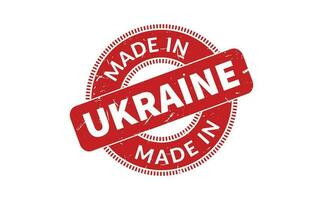 Made In Ukraine Rubber Stamp vector