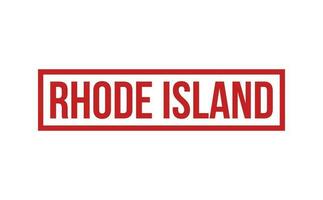 Rhode isla caucho sello sello vector