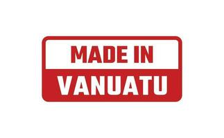 Made In Vanuatu Rubber Stamp vector