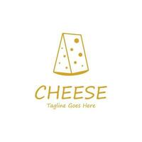 Cheese Logo Template with Vector Concept